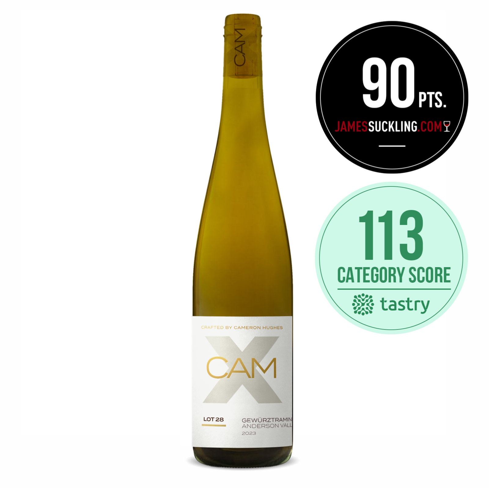 Lot 28 2023 Anderson Valley Dry Gewurtztraminer 750ml – CAM X Wine