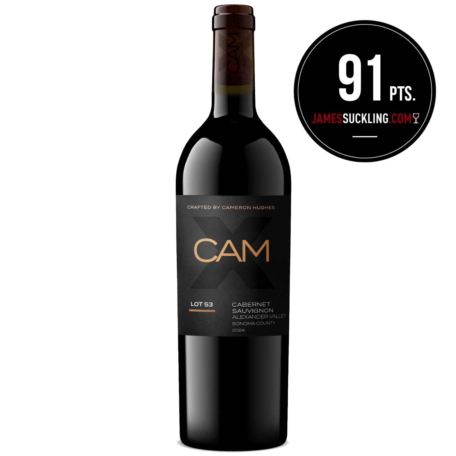 Lot 53 2024 Alexander Valley Cabernet Sauvignon 750ml – CAM X Wine