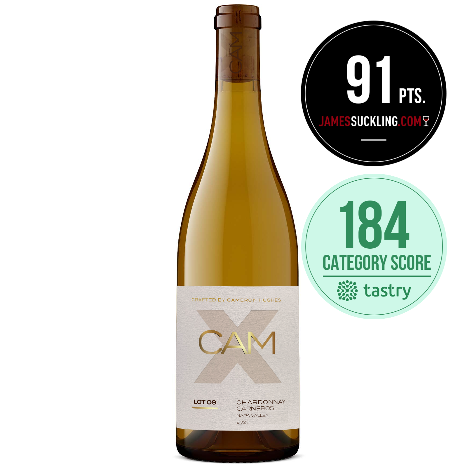 Lot 9 2023 Napa Carneros Chardonnay – CAM X Wine by Cameron Hughes