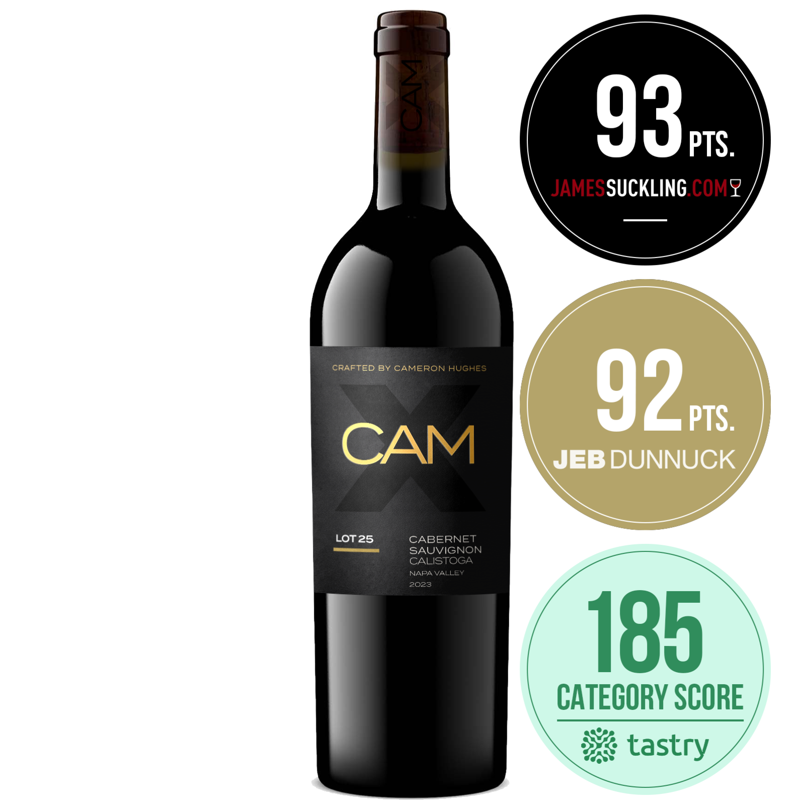 Lot 25 2023 Calistoga Cabernet Sauvignon (second bottling) 750ml